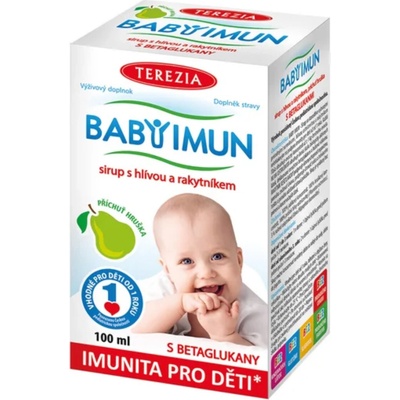 Terezia Company Baby Imun sirup s hlívou a rakytníkem 100 ml
