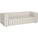 Ellos Home Бежов/кремав шенилов диван 220 cm Lisa - Ellos Home (2137511-02-2)