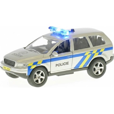 2-Play Traffic Auto policie CZ 11cm kov se světlem a zvukem
