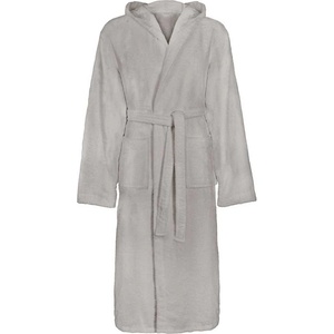 vidaXL Халат за баня KINN Сиво XL Памук (4100814)