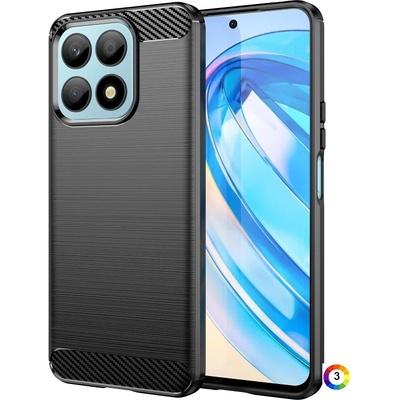 Huawei Honor X8a Удароустойчив Carbon Fiber Калъф и Протектор
