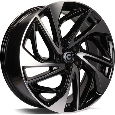 Carbonado Atlantic 7,5x19 5x114,3 ET51 black front polished