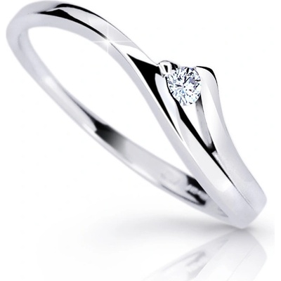 Cutie Jewellery Zlatý prsten se zirkonem Z6818B