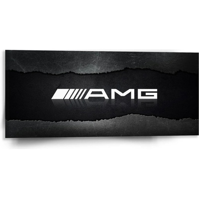 Sablio Obraz AMG čierna - 110x50 cm