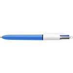 BIC Химикалка, 0, 32 мм, с бутон, четири цвята, BIC "4 Colours Original" 982866 (982866)