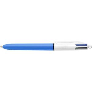 BIC Химикалка, 0, 32 мм, с бутон, четири цвята, BIC "4 Colours Original" 982866 (982866)