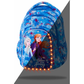 COOLPACK Ученическа светеща раница CoolPack Spark L Frozen Dark LED (B45306)