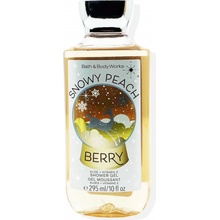 Bath & Body Works sprchový gel Snowy Peach Berry 295 ml