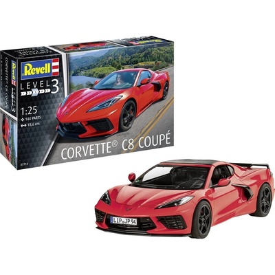 Revell 07714 Corvette® C8 Coupé model auta stavebnica 1:25; 07714