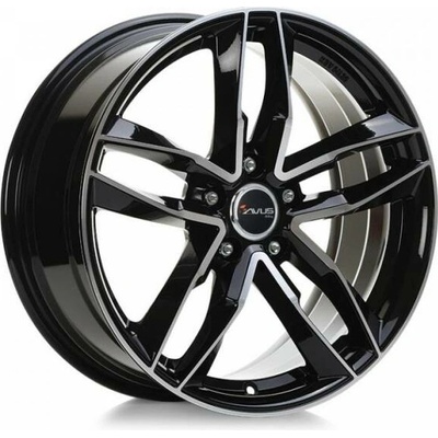 AVUS AF16 8,5x19 5x112 ET45 black polished
