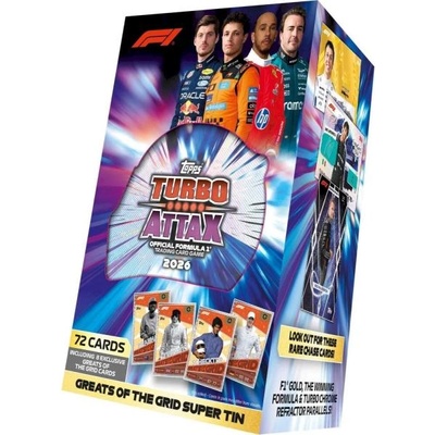 Topps Formula 1 2026 Turbo Attax - Супер кутия (875086)