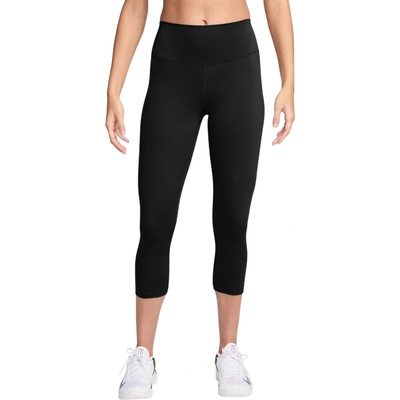 Nike W NK DF ONE HR CROP TIGHT W čierne