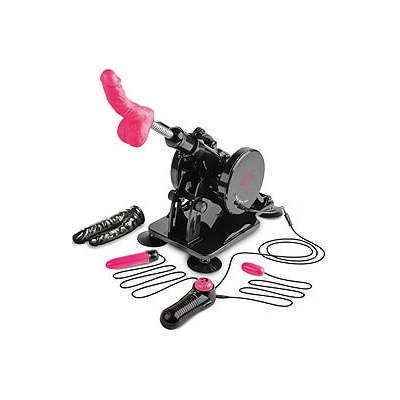 Dream Toys Sex Room Remote Control Thrusting Machine Black