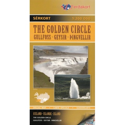 Golden Circle Island 1:200t mapa FERDAKORT