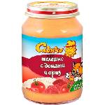 Слънчо пюре телешко с домати и ориз - 190 г