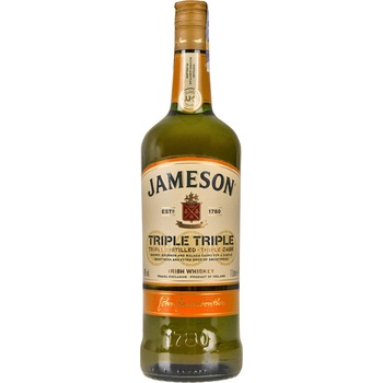 Jameson Triple Triple 40% 1 l (holá láhev)