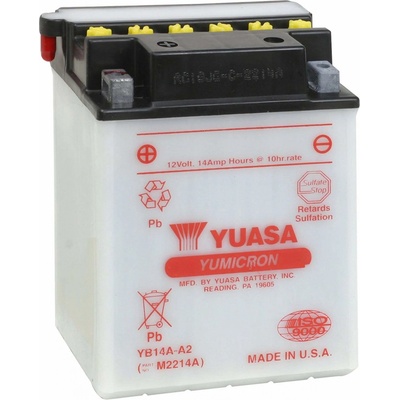 Yuasa YB14-A2 – Zboží Mobilmania