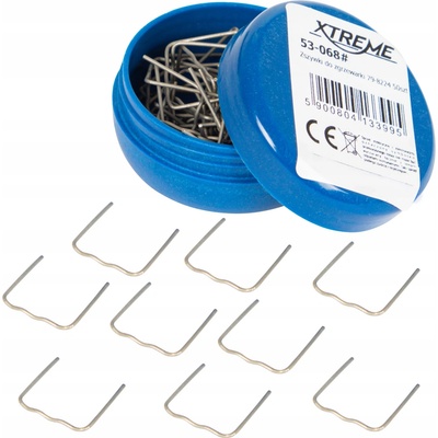Xtreme 50x SVORKY DO ZVÁRAČKY PLASTOV ZVÁRACIE KLIEŠTE HROTY 0,8mm MALÁ VLNA