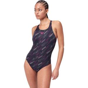 Speedo Цял бански womens hyper boom allover medalist