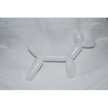 Tvarovací balónek bílý