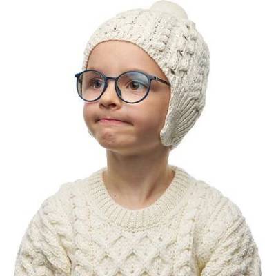 Vlnka dětská vlněná čepice Vlnka V40 přírodní