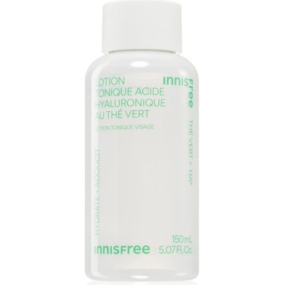 Innisfree Green Tea Hyaluronic Toner хидратиращ тоник за укрепване на кожната бариера 150ml