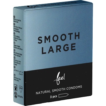 ostatní Feel Single: Smooth Large, 3 condoms