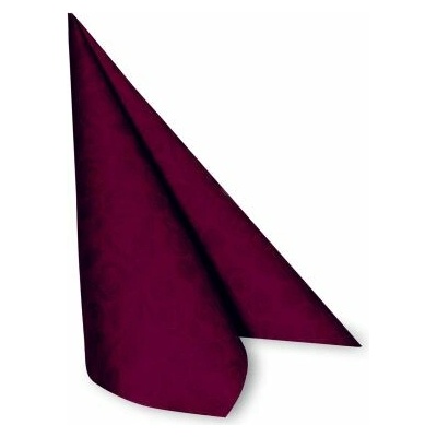 PAP-Airlaid Obrúsok PREMIUM Dekor-R bordový 40x40 cm 50 ks