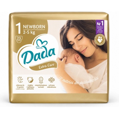 Dada Premium Extra Care Little One 1born plienky 2-5 kg 23 ks