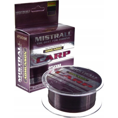 Mistrall Admunson carp brown 250 m 0,22 mm