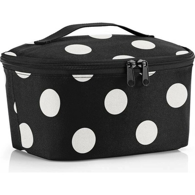 Termobox Reisenthel Coolerbag S pocket Dots white