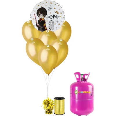HeliumKing Helium párty set Harry Potter zlatý