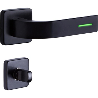 Rostex FONDI/H LUMINO, černá RAL 9005 WC - WC zámek