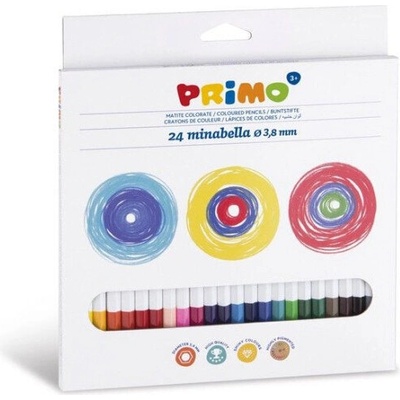 Primo Цветни моливи PRIMO Minabella 24 цвята