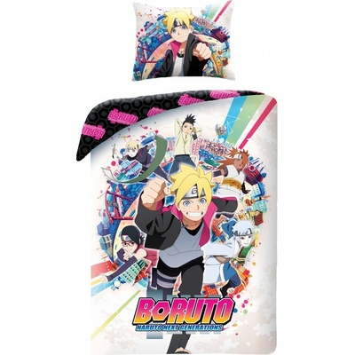Halantex obliečky Naruto Boruto BO-3811BL 140x200 70x90