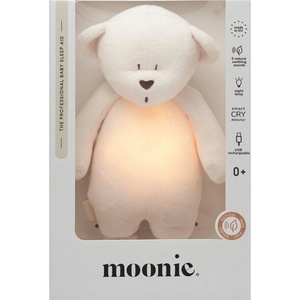 MOONIE Bear 2.0 Organic Cream играчка за заспиване с мелодия