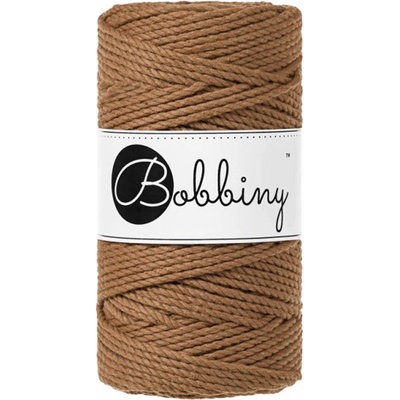 Bobbiny 3PLY Macrame Regular 3 mm Karamel (CARAMEL)