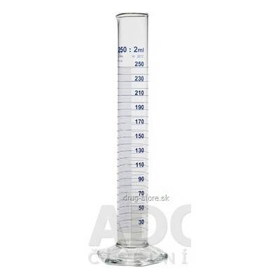 Valec odmerný vysoký 250 ml, trieda A - FAGRON