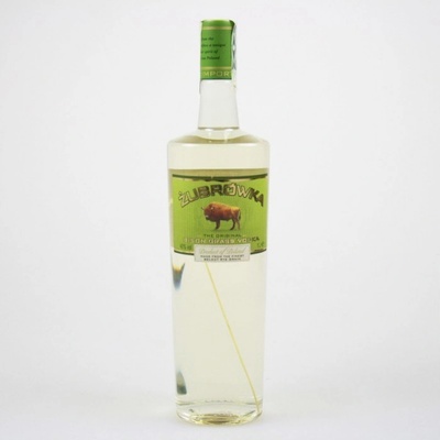 Zubrowka Bison Grass Vodka 40% 1 l (čistá fľaša)