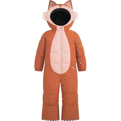 WeeDo Детска грейка WeeDo Kid's Squirdo Schneeanzug Overall - Leather Brown / Old Rose - размер XS (702-4936-0111)
