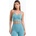 Carpatree Спортен сутиен Carpatree Allure Seamless milky blue