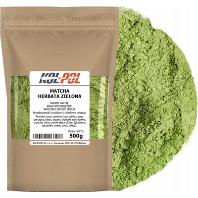 Kol Pol Matcha zelený čaj V prášku přírodní 500 g