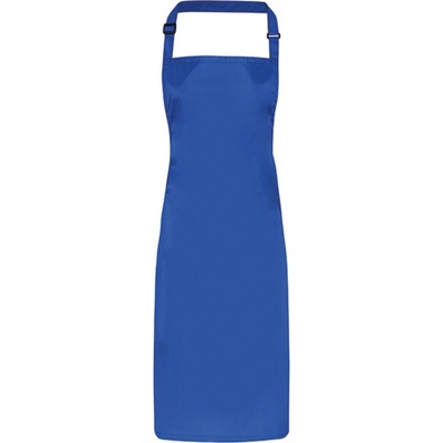 Premier Workwear Voděodolná zástěra za krk PR115 Royal Pantone 286 72x86cm