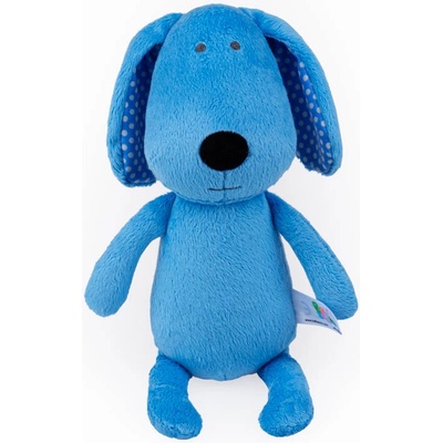 Moni Мека играчка За Гушкане Dog 28cm син 81993 (111058)