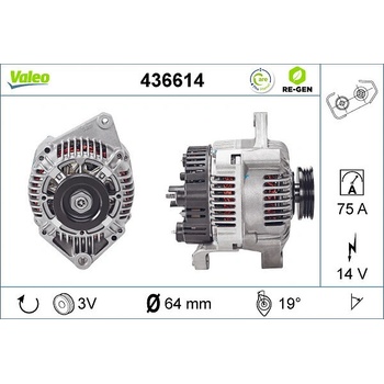 generátor VALEO 436614