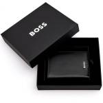HUGO BOSS Черен кожен калъф за карти Hugo Boss Classic HLG403A Hugo Boss | Mnogotsveten | МЪЖЕ | UNI