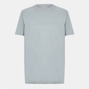 Image 1 of Armani Exchange Тениска Armani Exchange Embossed Logo T-Shirt - Neut Gray U8051