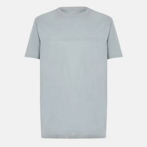 Armani Exchange Тениска Armani Exchange Embossed Logo T-Shirt - Neut Gray U8051