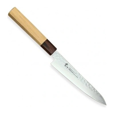 SAKAI nôž WA-Petty Takayuki VG-10 Zelkova Oktagon 15 cm