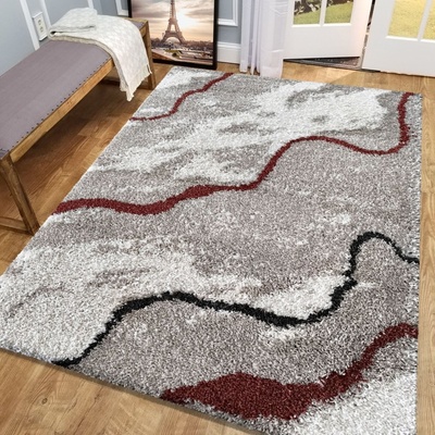 Kobercový ráj shaggy Santo 01 šedý